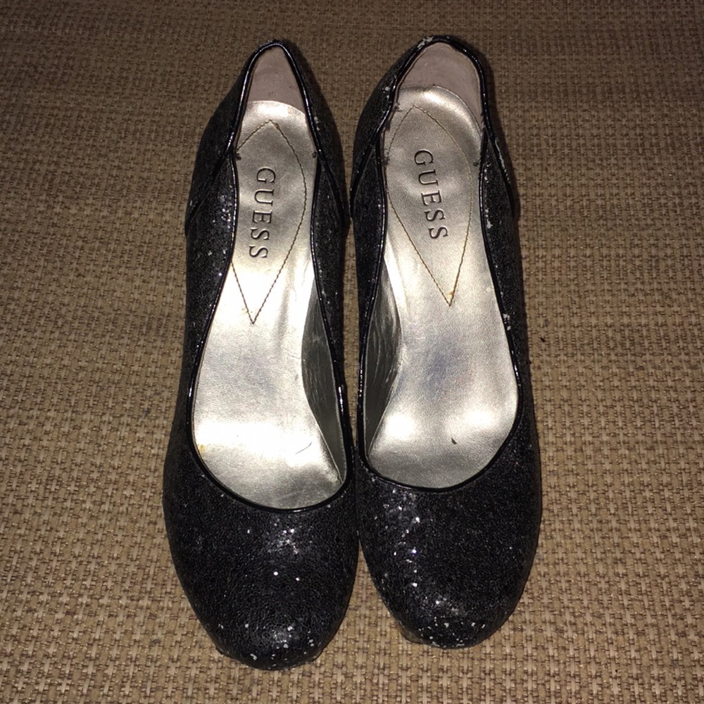 Guess sparkly heels